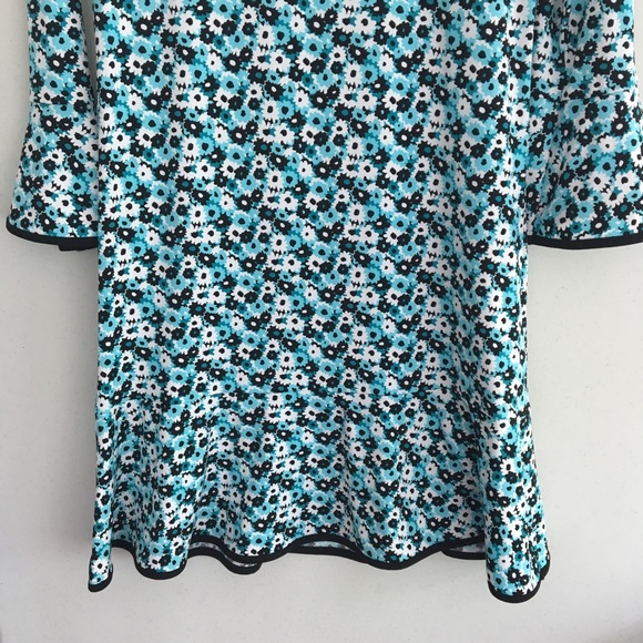 MICHAEL Michael Kors tile blue/black dress PS **HOST PICK 🎉🎉** - Picture 3 of 7